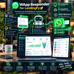 wapp responder 5 licencias